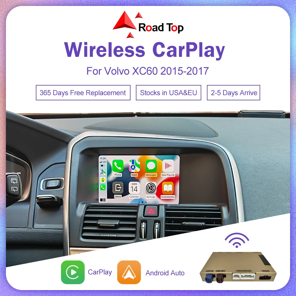 Wireless CarPlay dla Volvo XC60 2015–2017:评测 i rekomendacja