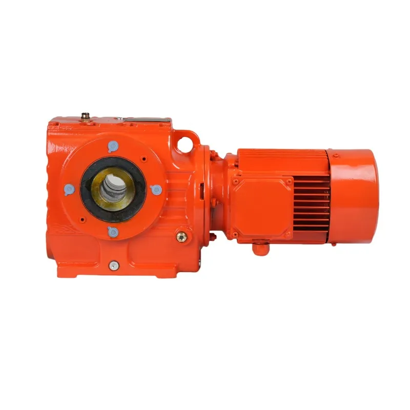 High Torque S Series Helical Worm Gear Motor Reducer Low Noise Industrial Gear Box Interchangeable SEW Brand for Belt Conveyor