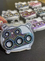 Bling Diamond Camera Lens Protector For Samsung Galaxy S24 Ultra Plus Metal Lens Ring Glass For Samsung S24U S24Ultra Lens Cover