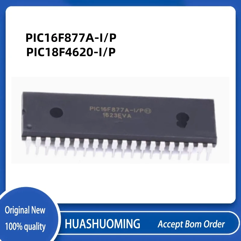 

10Pcs/Lot PIC16F877A-I/P PIC16F877A PIC16F877 PIC18F4620-I/P PIC18F4620 DIP-40