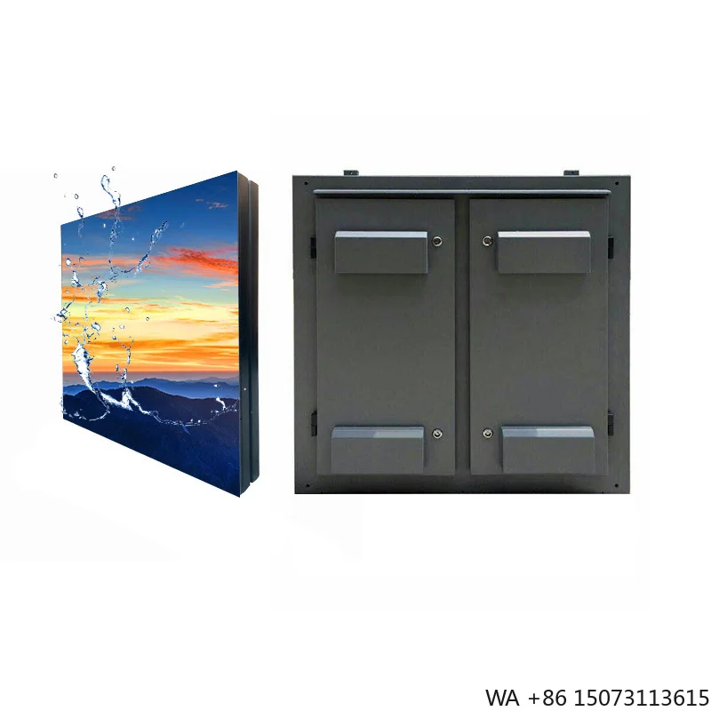 شاشة LED خارجية P2.5 SMD - حاوية الصفائح المعدنية المضادة للتآكل لمحاور Plazas والنقل #2