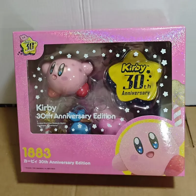 Star Kirby 30th Anniversary Edition Q Version Nendoroid 1883 Magnetic Multi Accessory Anime Figure Collectible Display For Fans view 6