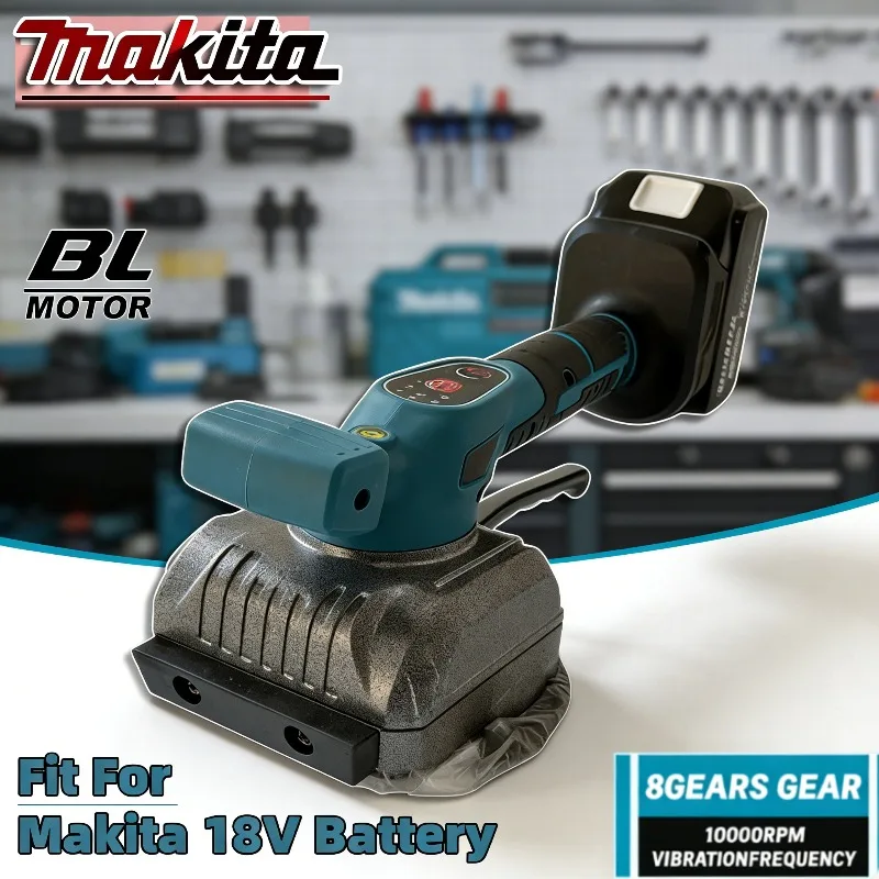

Вибрационный плиткоукладчик Makita 18В, беспроводной, с регулируемой скоростью, для укладки плитки на стены и полы, профессиональный электроинструмент (аккумулятор в комплект не входит)