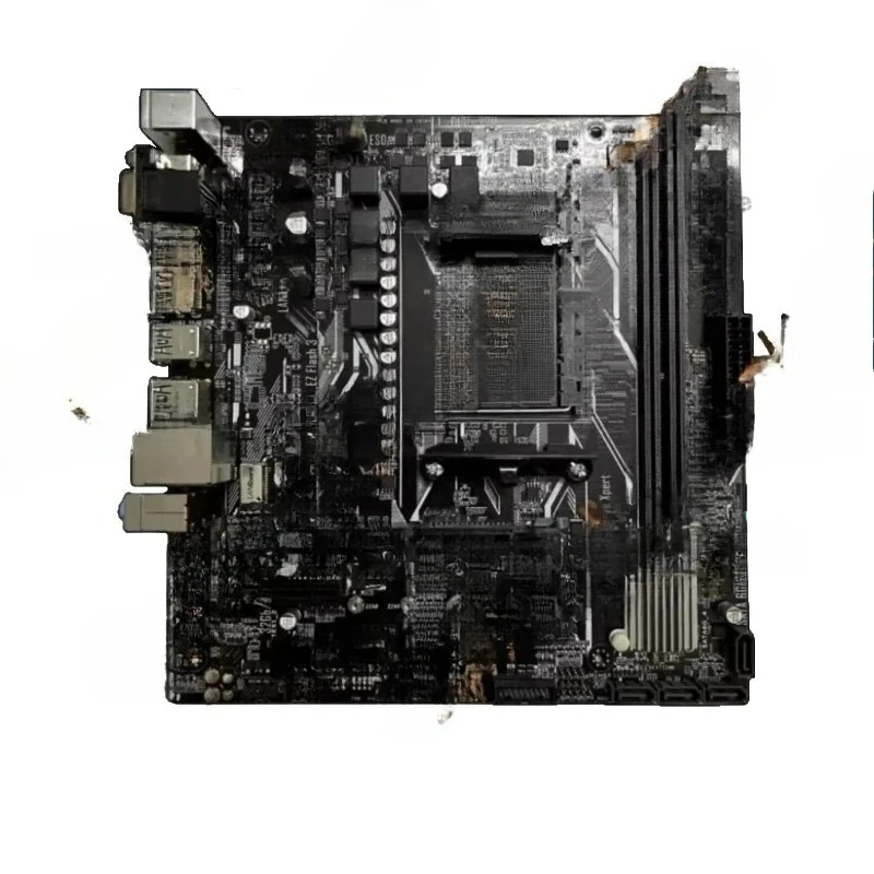

100% Original Test Desktop Motherboard Socket AM4 A320M-K PCI-E 3.0 32GB VGA A320 X4 A320 Pracamani 128G 2 × M. 2 ATX