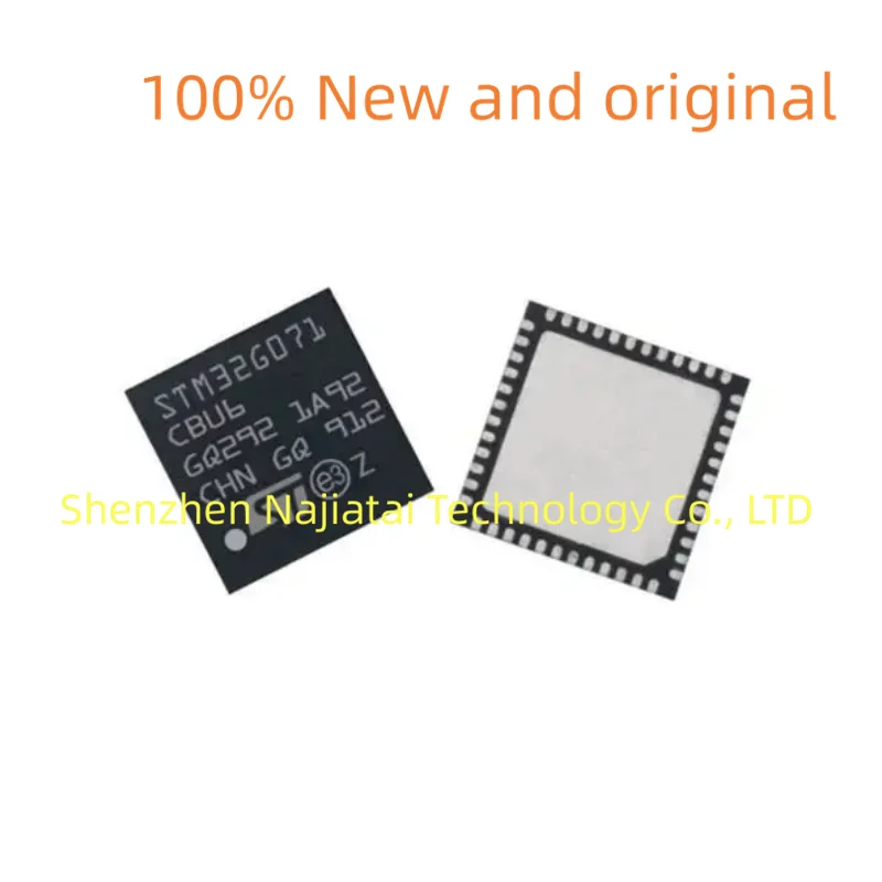 

10 шт./лот, 100% новый оригинальный чип STM32G071 UFQFPN48