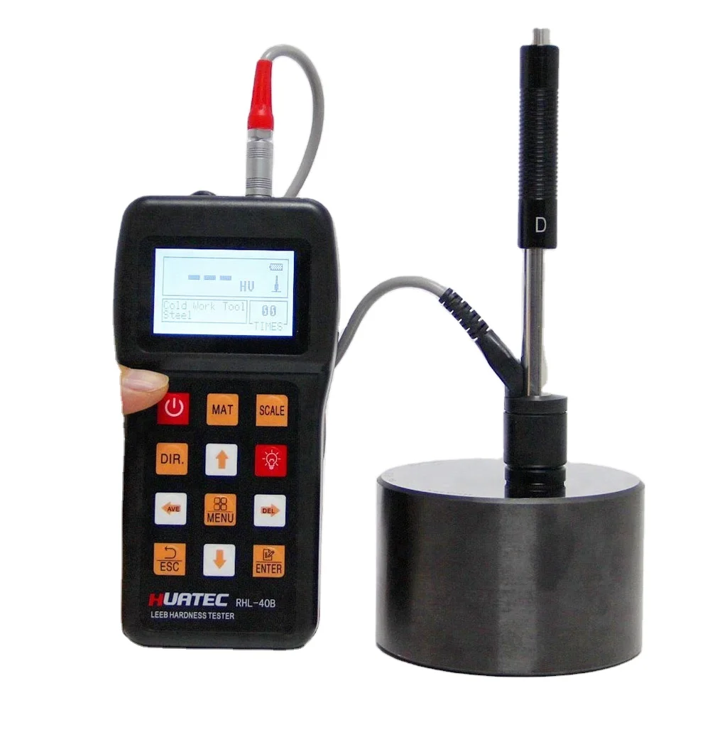 HUATEC Portable Leeb Hardness Tester RHL-40B