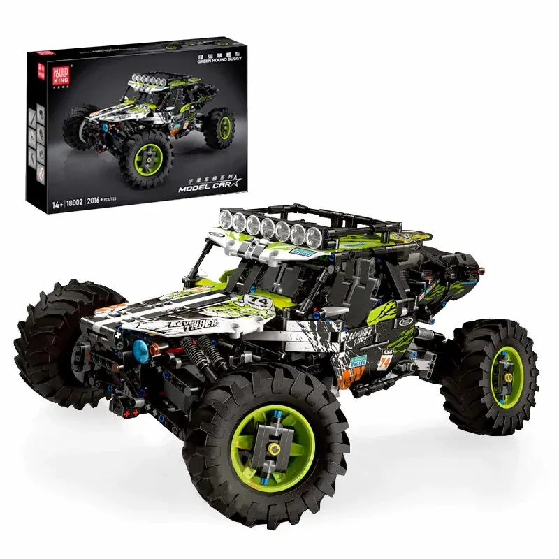 1890 pièces technique 4WD RC Buggy tout-terrain modèle de course blocs de construction ensembles véhicule d'escalade assemblage brique jouets garçons enfants cadeau
