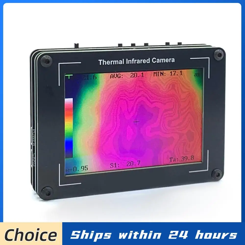 

Тепловизионная камера 3,5 дюйма -40-450 ℃ Тепловизор 32x24 пикселей для инспекции электрических/механических систем и зданий
