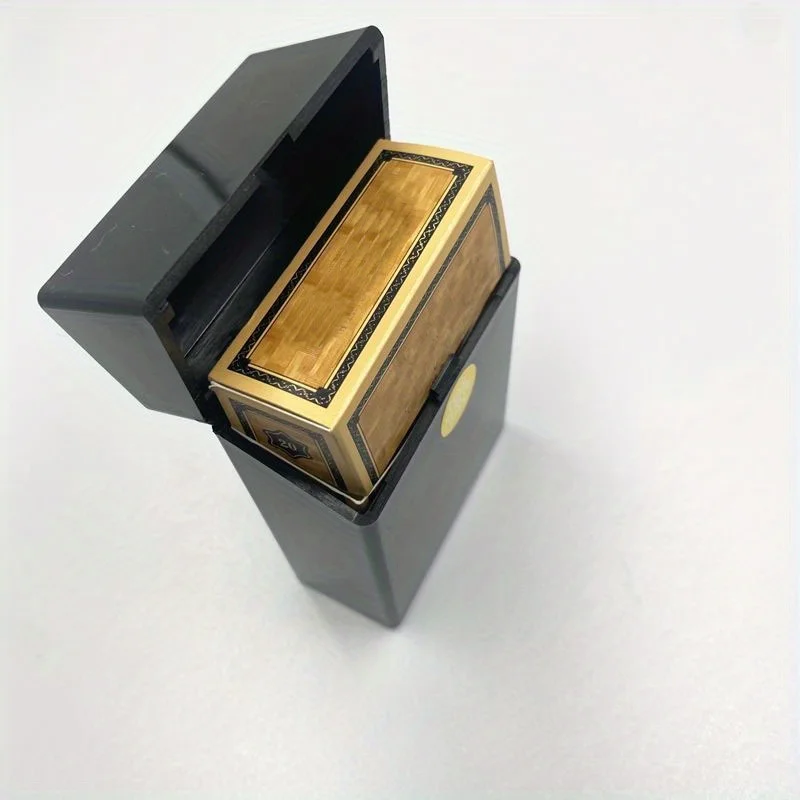 Cigarette Accessories Pressure-Resistant Cigarette Case Automatic Pop-Out Plastic Case Portable Cigarette Case for Men