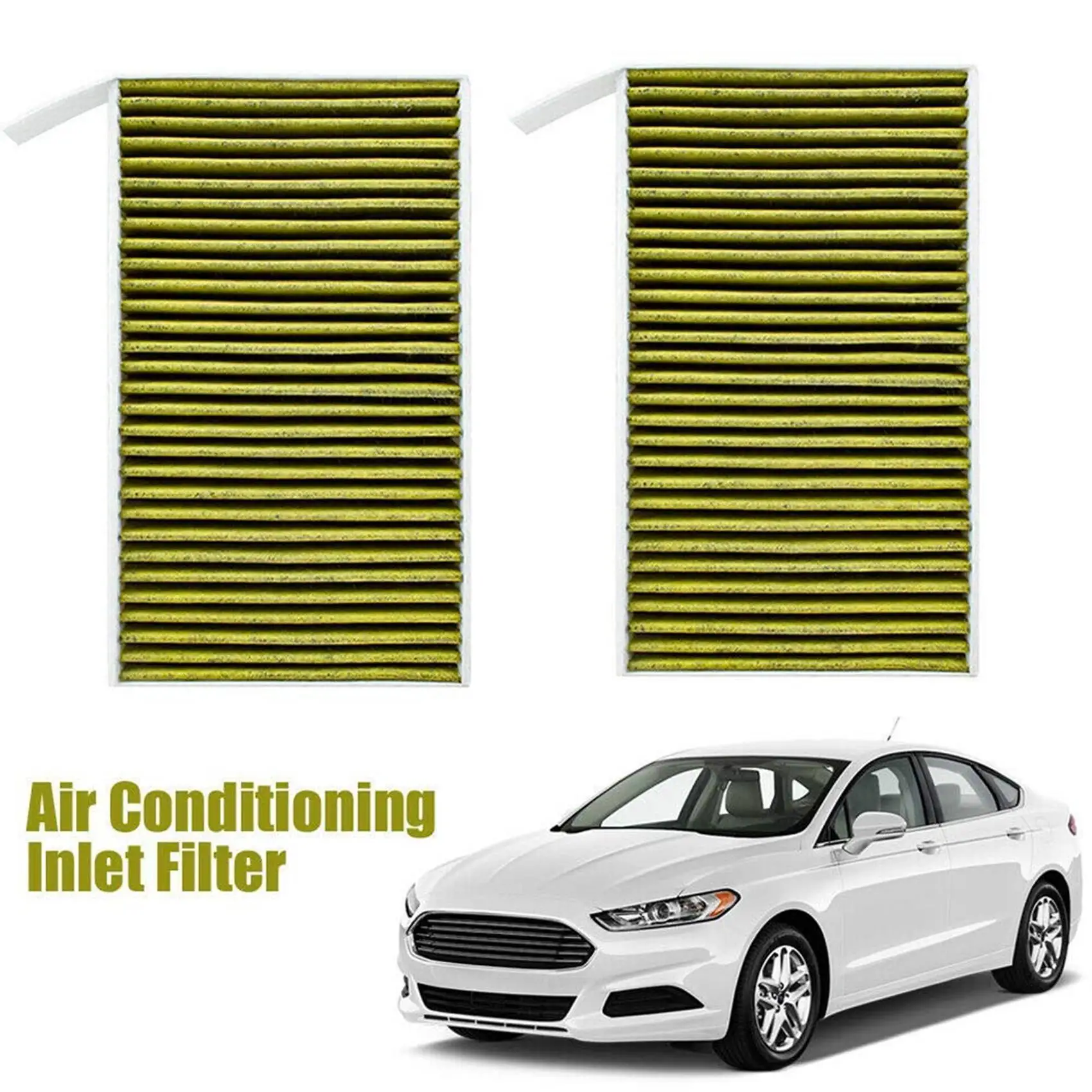 Car Air Filter Replacement with Activated Carbon for Tesla Model 3 2017 2018 2019 Air Conditioning Filter 1107681-00-A