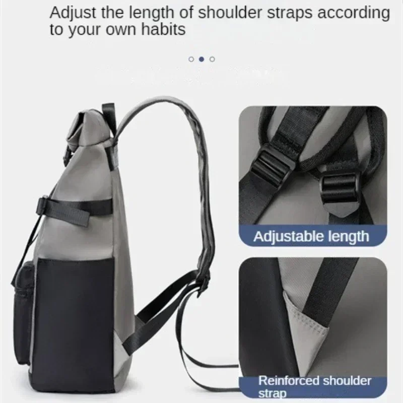 À prova dwaterproof água esportes ao ar livre lazer viagem daypack roll up masculino portátil mochila saco de computador para viagens ao ar livre acampamento caminhadas