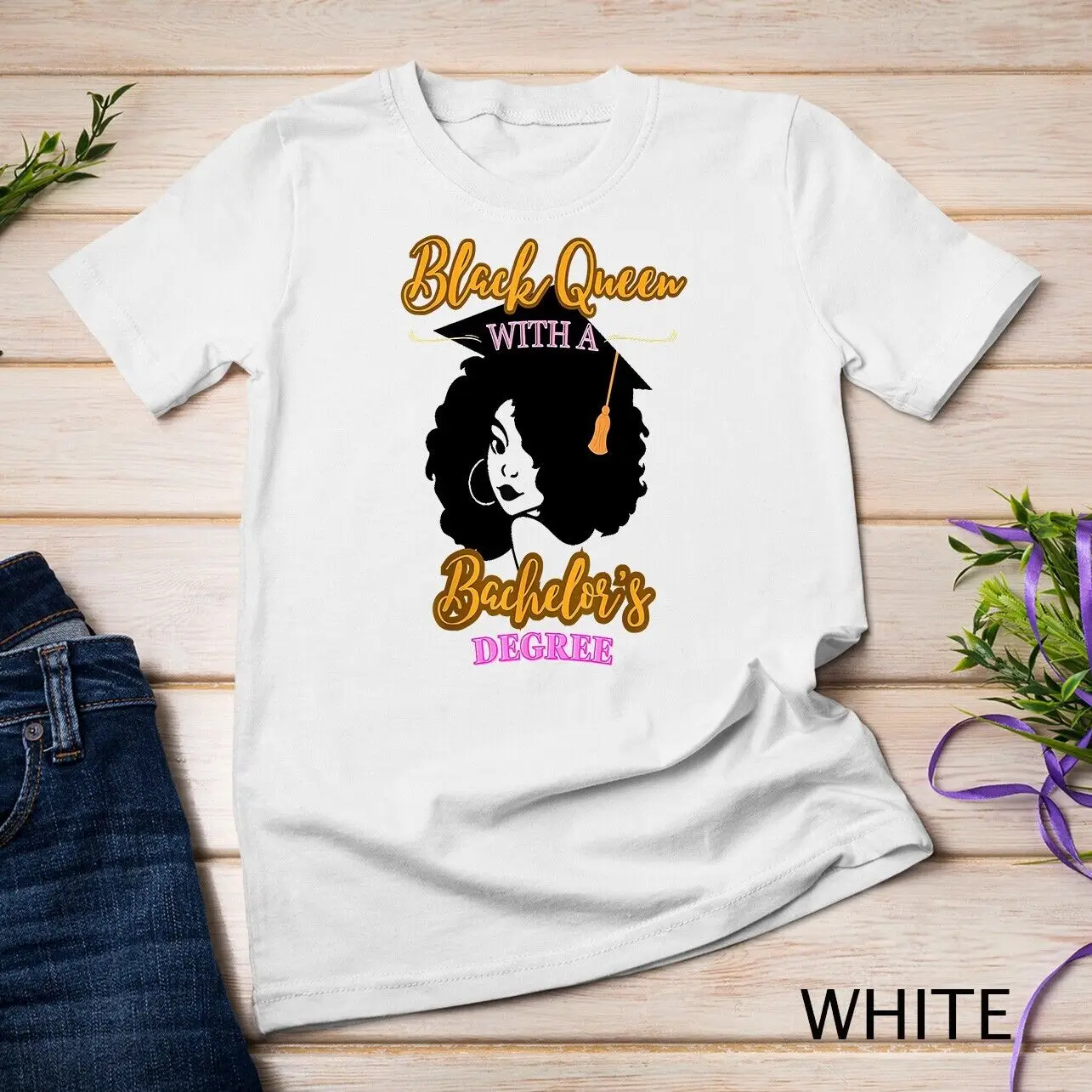 Camiseta Unisex de clase de 2024 con un grado de despedida de soltera para su graduación