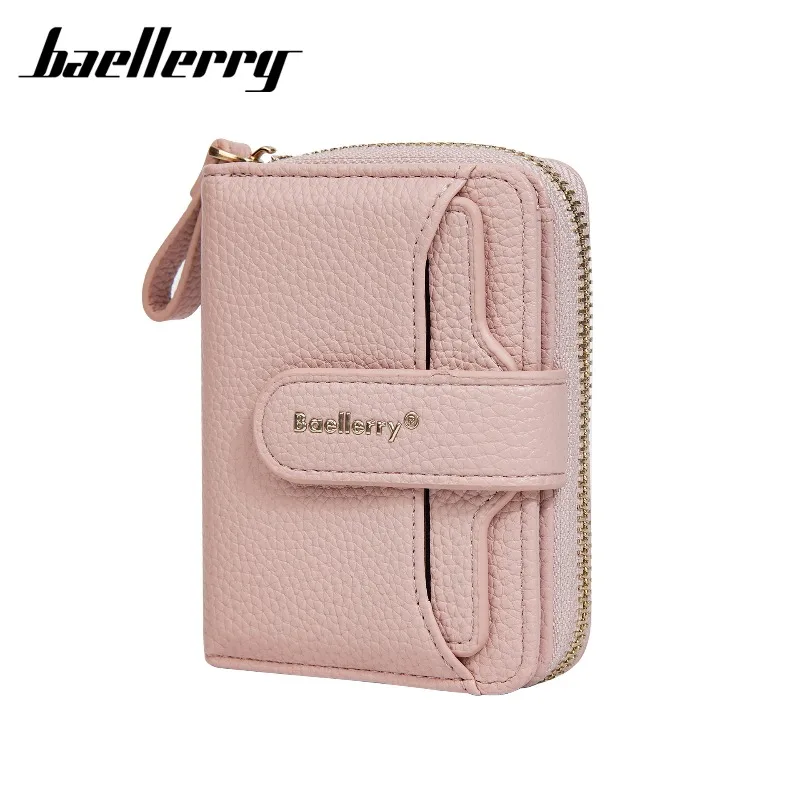 

Женский кошелек Baellerry Premium Luxury с застежкой-молнией, многофункциональный держатель для карт, высококачественный женский кошелек с отделением для монет