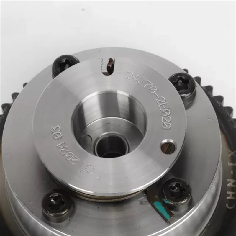 A11M-محرك السيارات توقيت عمود الحدبات والعتاد CVVT لشركة هيونداي إلنترا كيا 2.0L 24370-2E020 243702E020