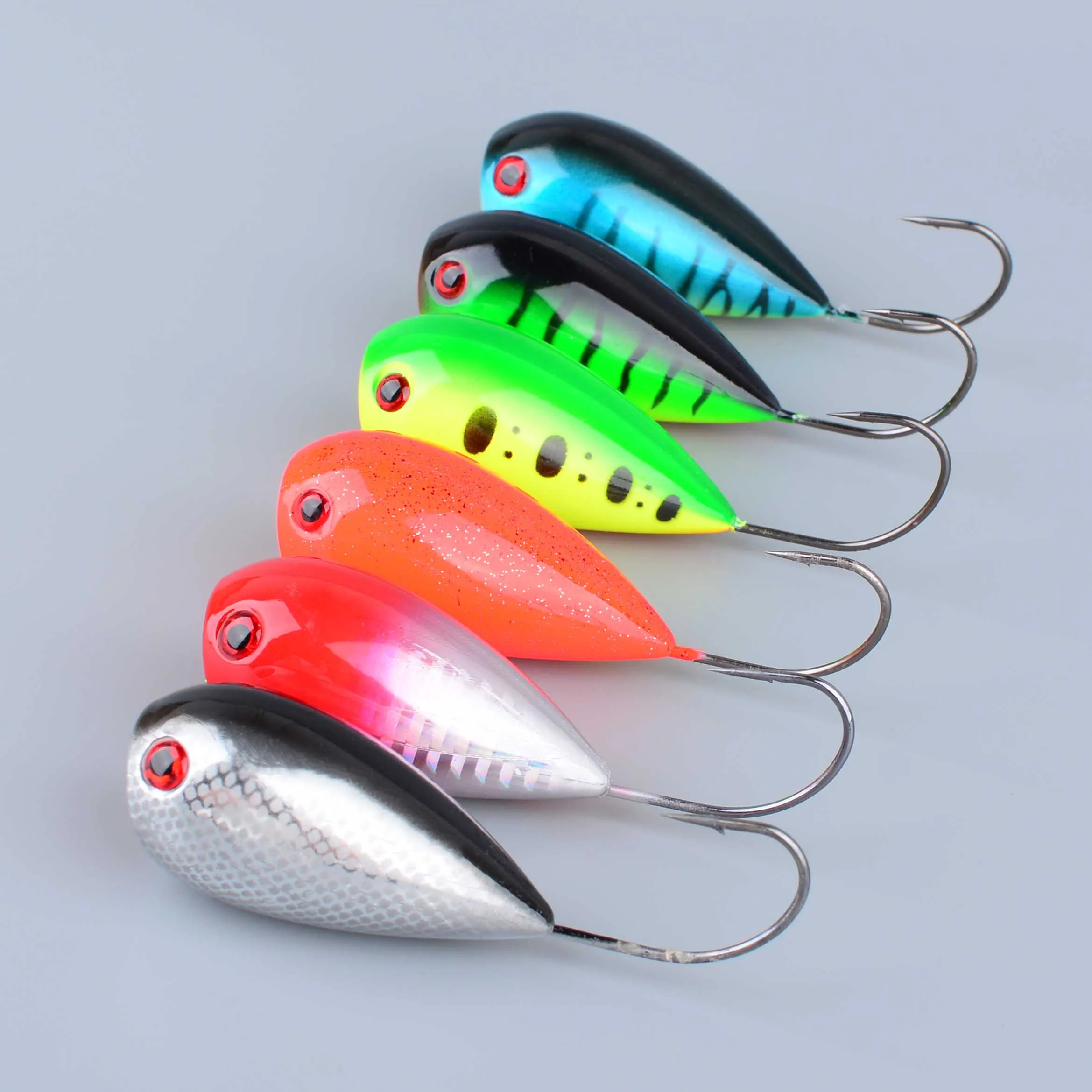 Señuelo Popper CrankFish – Cebo duro flotante con anzuelo sencillo - imagen 4