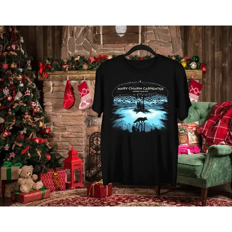 Vtg Mary Chapin Carpenter Music Tour Cotton Black All Size T Shirt J436