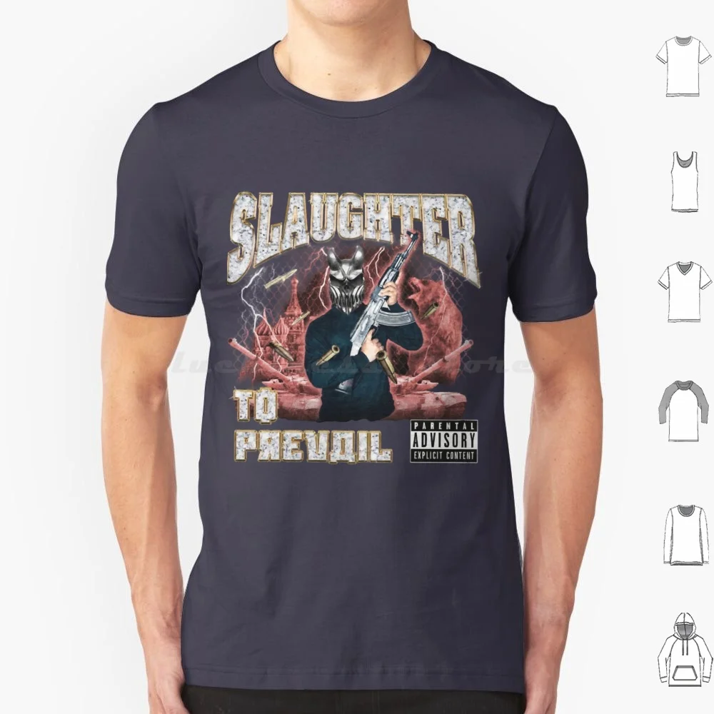 My Favorite People Slaughter To Prevail Gift Music Fans T Shirt Big Size 100% Cotton My Favorite People Slaughter To Prevail