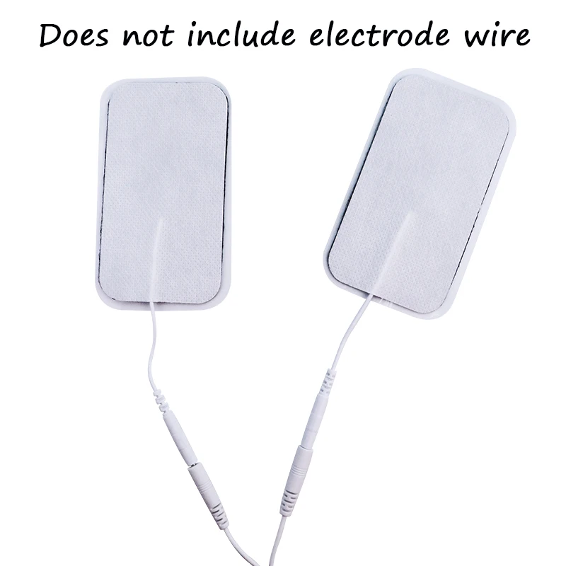 Coussinets d'électrode TENS EMS 100/50/30/20P, Patch de Gel pour électrodes, autocollants de physiothérapie, masseur, stimulateur musculaire nerveuse