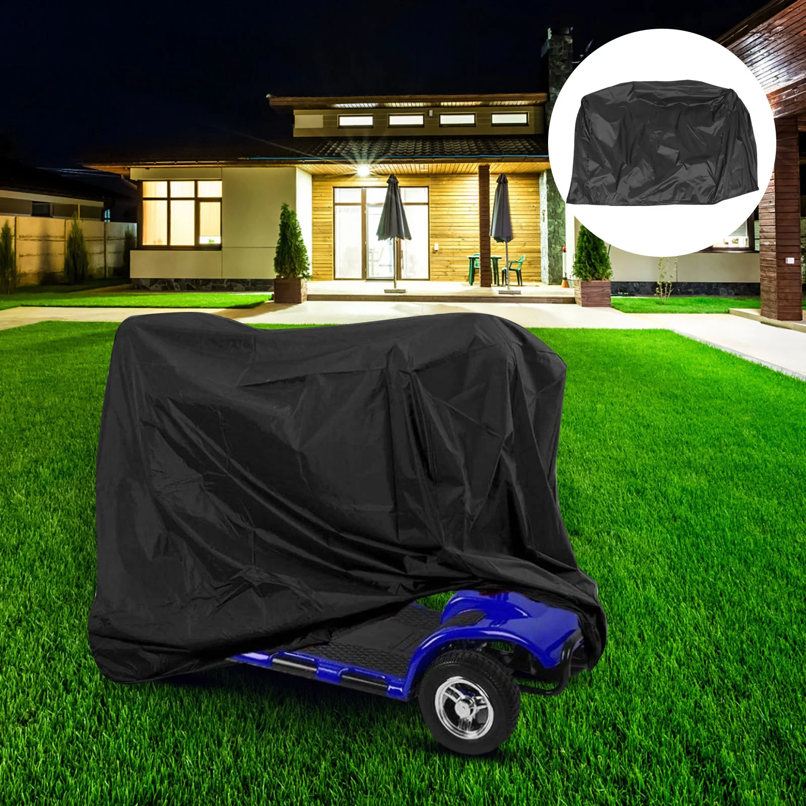 

Scooter Supply Waterproof Cover Electric Protection Portable Oxford Cloth Travel and Scooters