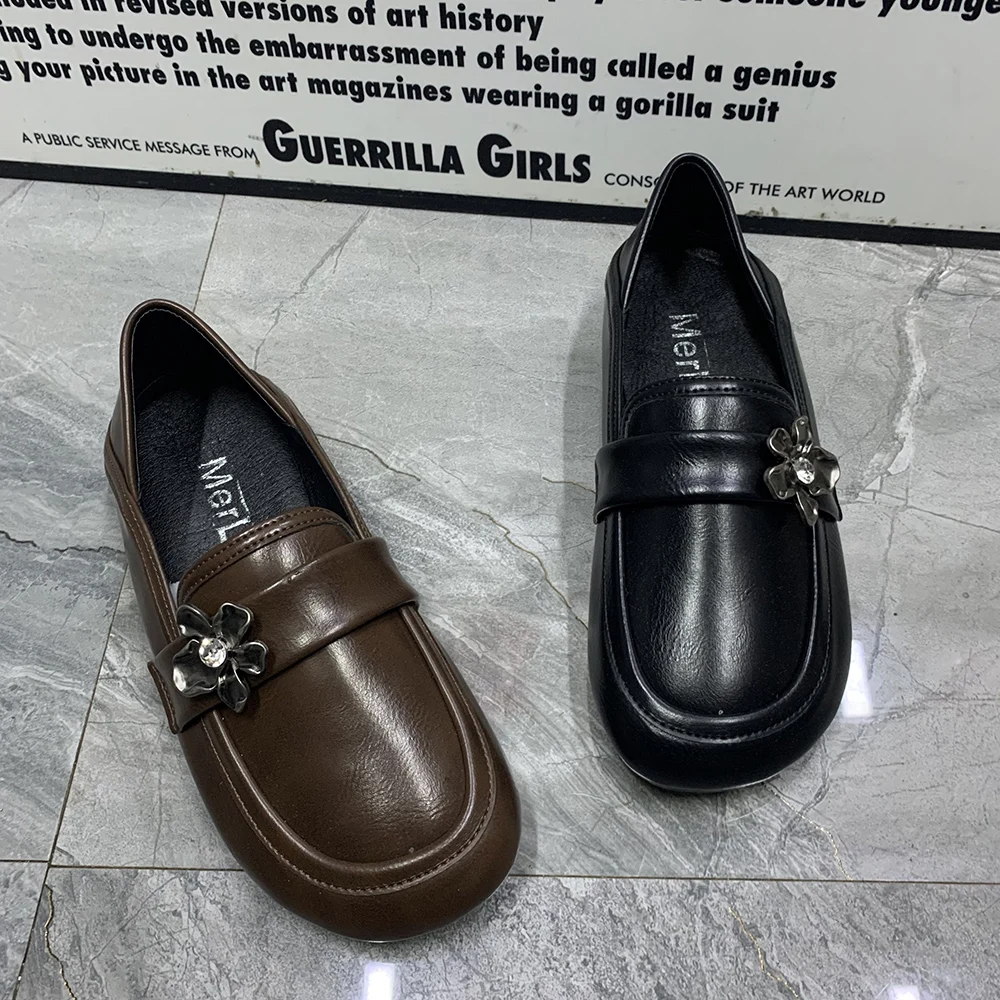 chaussures-plates-decontractees-pour-femmes-grandes-tailles-en-cuir-avec-nœud-style-mules-mocassins-de-createur-a-semelle-souple