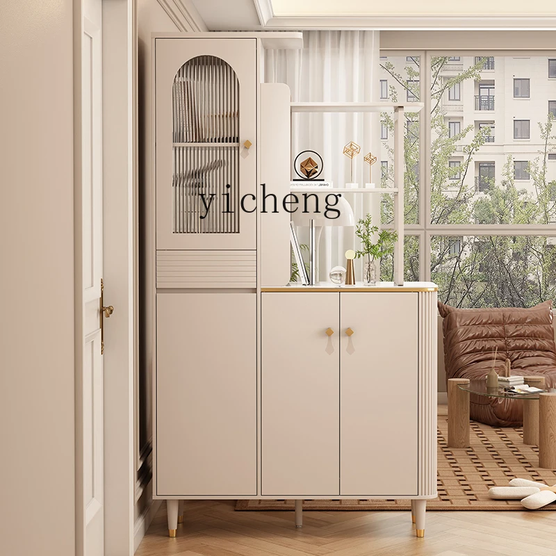 H3-20  living room entrance cabinet integrated partition cabinet simple modern door screen decoration entrance hall cabinet