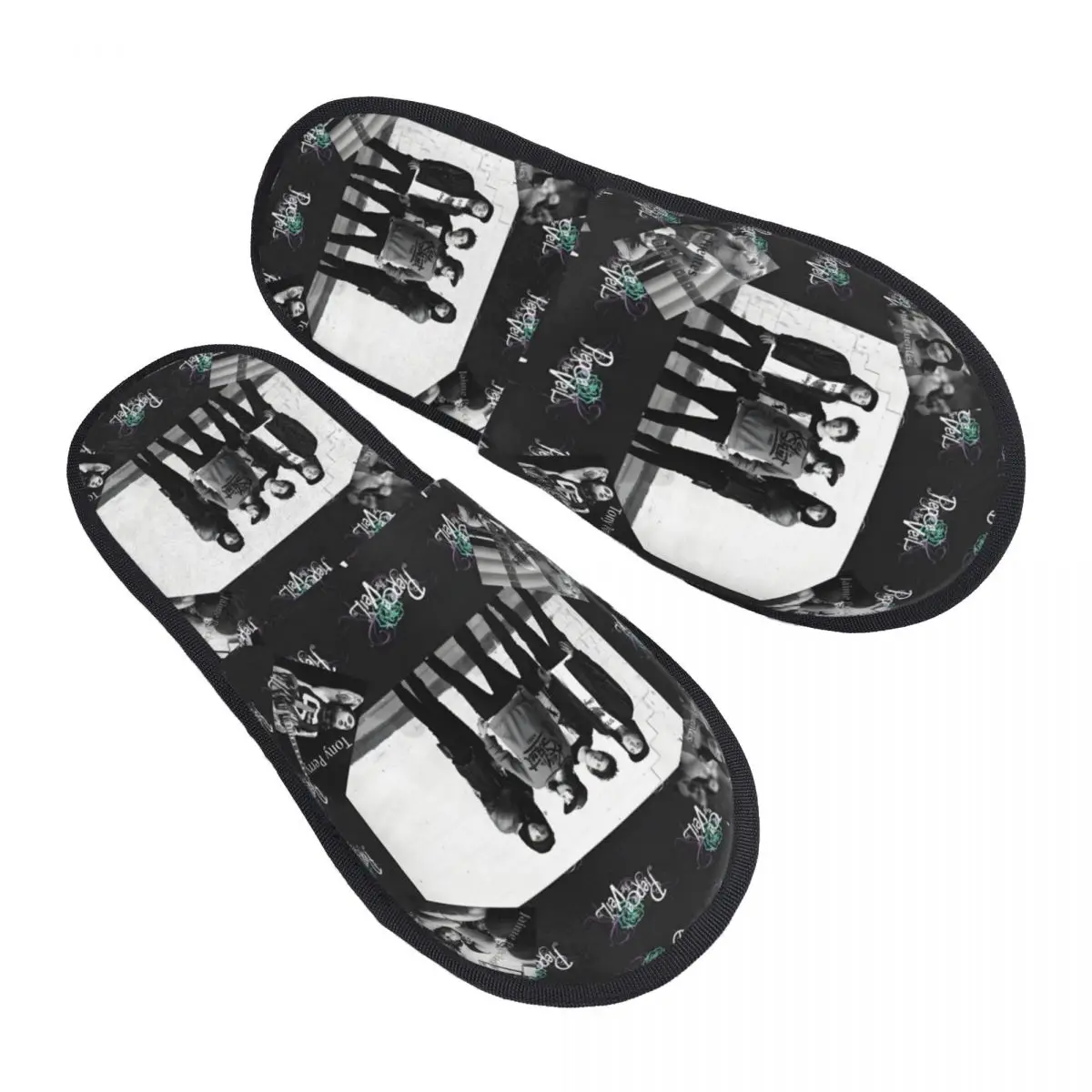 

Custom Pierce The Veils American Rock Band Guest Slippers for Bedroom Women House Slipper