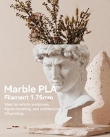 SUNLU High Speed PLA Marble Filament 1.75mm +/- 0.02 mm 1kg Spool (2.2lbs) High Speed Printing Filament Fit Most FDM Printer