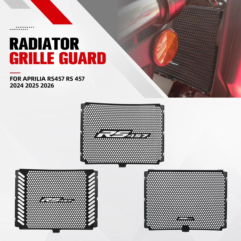 

Radiator Guard RS 457 2024 2025 2026 Motorcycle Accessories Radiator Grille Guard Cover Protector Protection For Aprilia RS457
