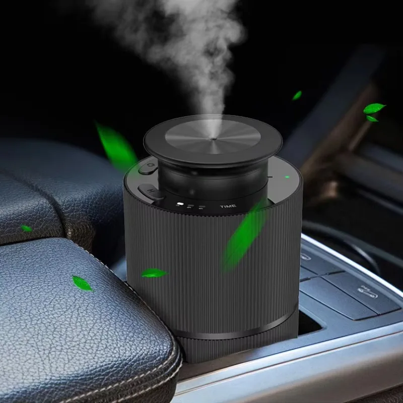 USB Rechargeable Waterless 10ml Metal Eco-Friendly Essential Oil Perfume Diffuser for Cars Hotels Portable 1-Year Warranty Air