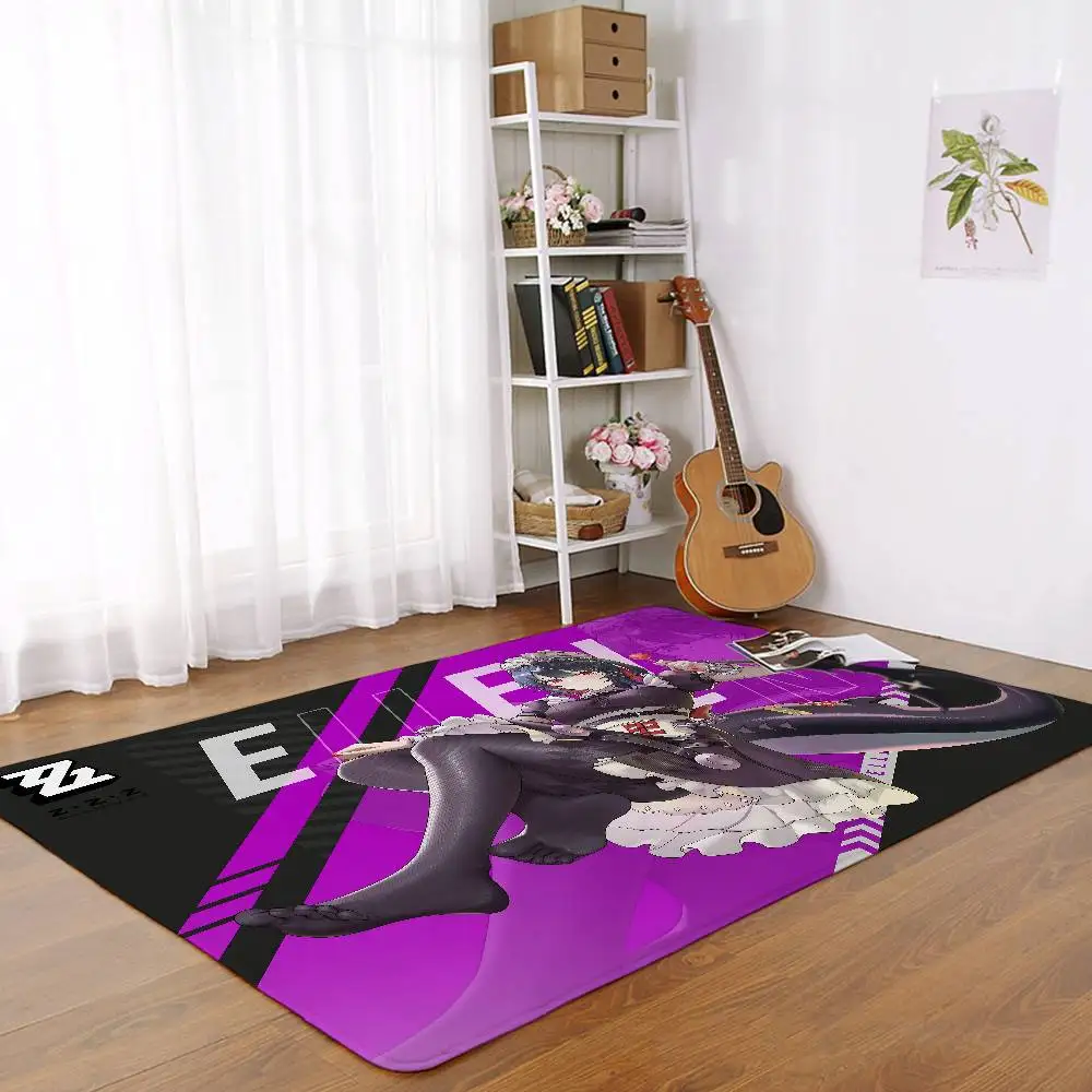 Zenless Zone Zero Ellen Joe الكلمة حصيرة لغرفة المعيشة أريكة وسائد الأرضية الحديثة لينة رقيق المنزل البساط لغرفة النوم اللعب السجاد