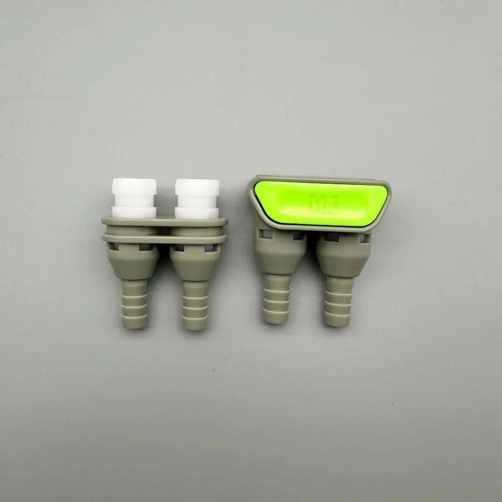 Beauty Instrument Joint CPC Quick Connector Water Injection Joint Double Tube Stop Valve Double Pipe Barb Joint Connector