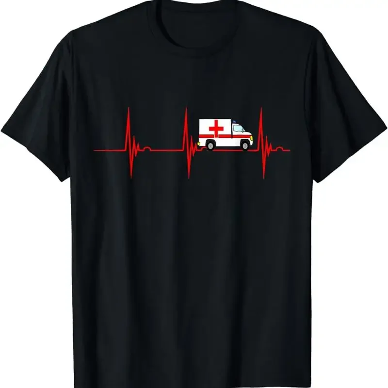 New Limited Ambulance Emergency Services Ekg Medical Idea T Shirt S 3Xl