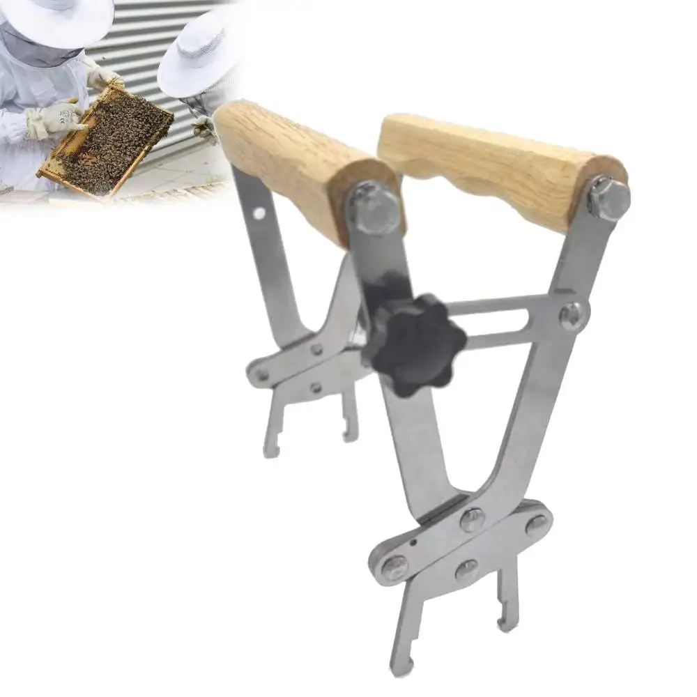 

Bee Hive Frame Holder Bee Nest Box Frame Holder Capture Frame Grip Bee Hive Tools Beehive Clip Clamp Grasp Beekeeping Tools