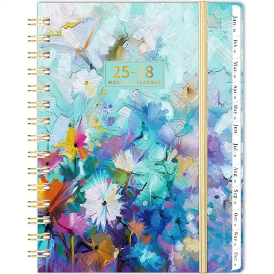 

20252028 Monthly Planner Calendar 3 Year Planner 20252028 JUL 2025 JUN 2028 6.3 x 8.4 36 Monthly Planner with Tabs 29 Notes Pag