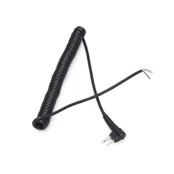 Cavo microfono a 4 fili fai da te spina M a 2pin per Motorola EP450 CP040 CP140 CP200 GP300 GP3188 GP68 GP88 Hytera etc Wakie Talkie