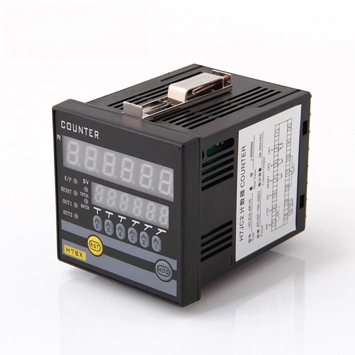 

H7JC2 Dual Digital Display Electronic Induction Addition and Subtraction Reversible Industrial Intelligent Counter Meter Length