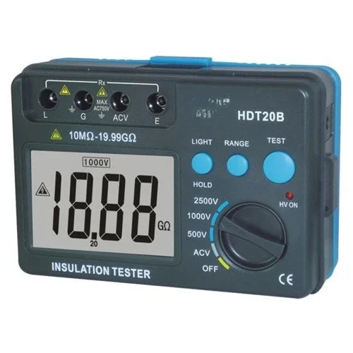 HDT20A/BC insulation resistance tester, rocking meter 1000v megohm meter digital insulation resistance meter