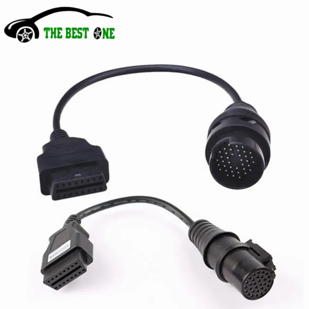 OBD2 Cable For IVECO 38Pin Obd 16 Pin Connector Cable For IVECO 30 PIN Truck Heavy Duty Trucks Diagnostic Extension Cable Plug