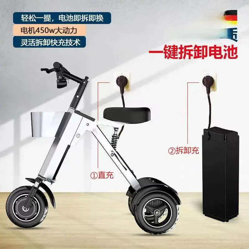 Folding electric car small ele - Folding Electric Scooter recension och pris