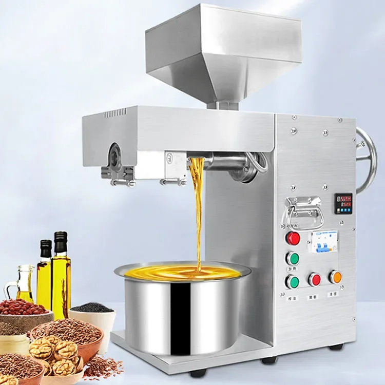 

Big Discount ! Commercial Mini Oil Press Machine/Sunflower Oil Press/Cold Press Oil Machine