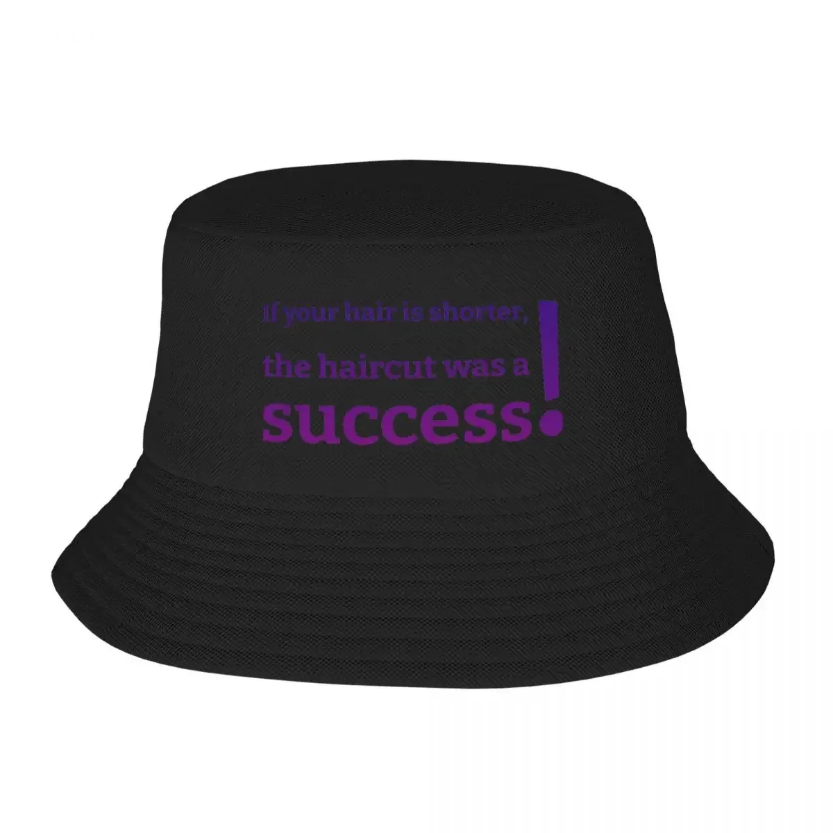 If Your Hair Is Shorter The Haircut Was A Success Bucket Hat Panama For Kids Bob Hats Fisherman Hats Summer Beach Fishing Caps