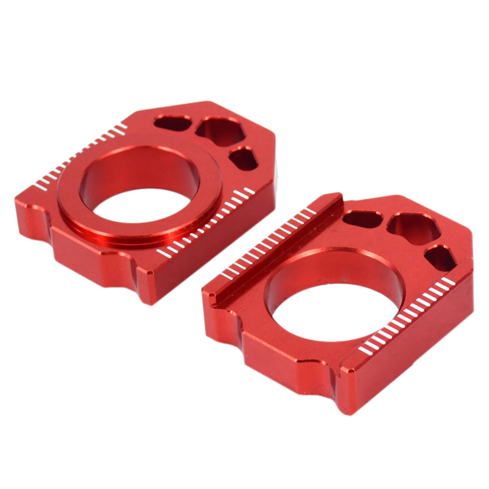 Motorcycle CNC Rear Adjuster Block Chain for Honda Cr125r Cr250r Cr 125 250 r Crf250r Crf250x Crf450r Crf450x Crf450rx Crf 450