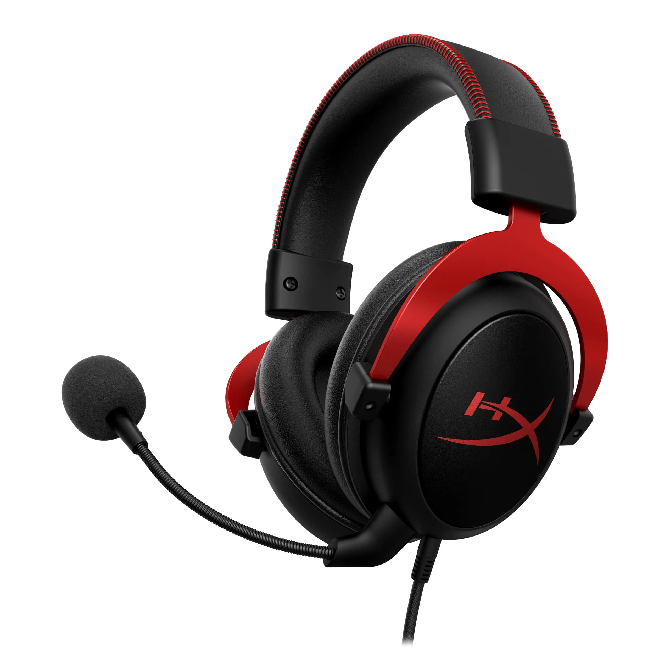 Hot Sell Original HyperX Cloud II Wired Gaming Headset Esports Headphone Stereo Headset 7.1 Surround Sound Works with PC PS Xbox