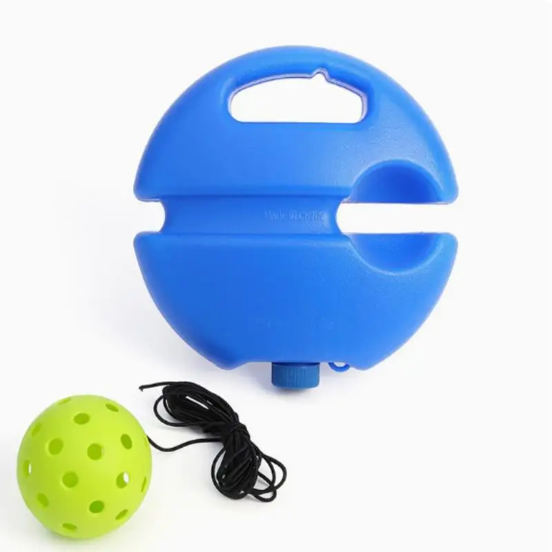 

【Happy】Pickleball Trainer Ball With String Pickleball Trainer Tool Single Training Pickleball Accessories