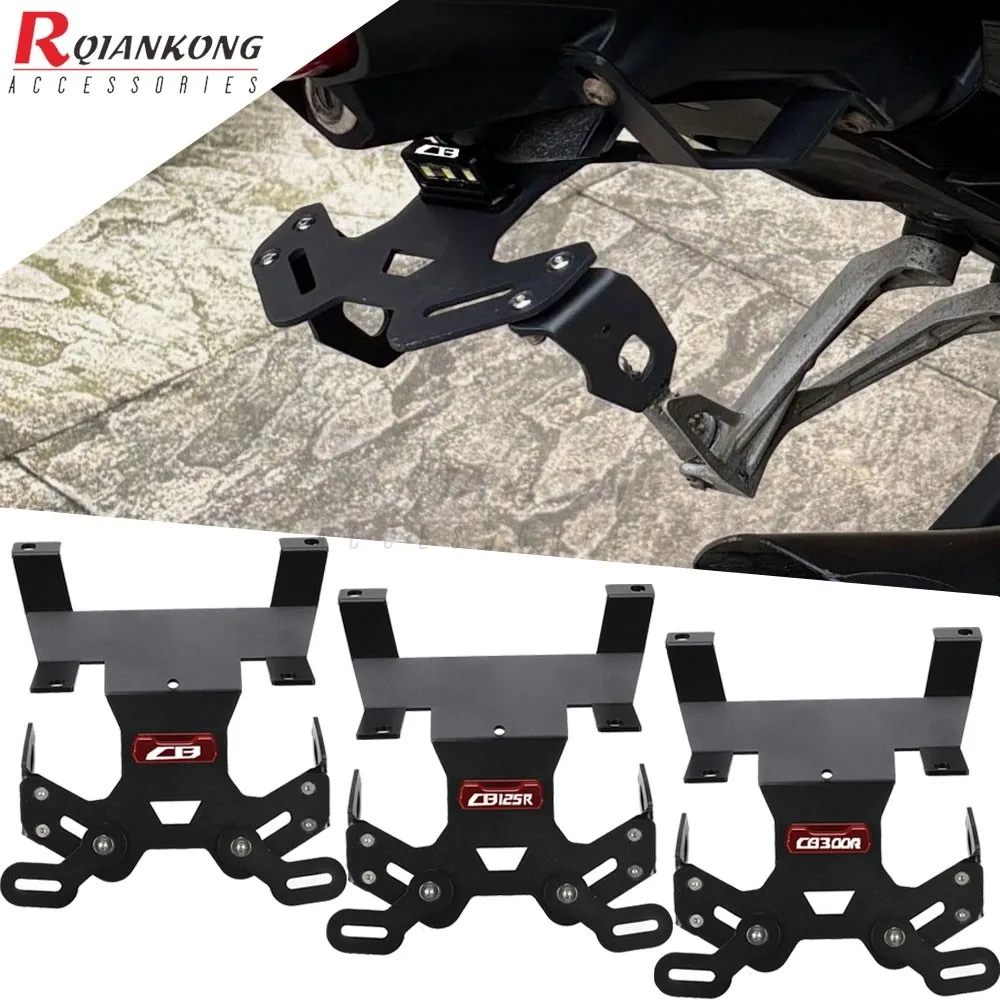 FOR HONDA CB125R CB300R Tail Tidy Fender Eliminator Kits Number Registration Plate License Plate Holder CB 125R 300R 2018-2025