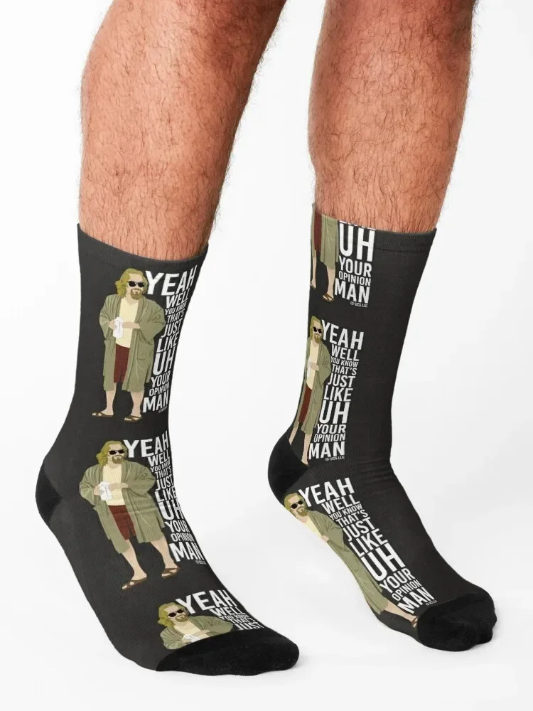 The Big Lebowski movie quote. Birthday party gifts. Officially licensed merch. Socks hip hop fashionable Socks Men's Women's