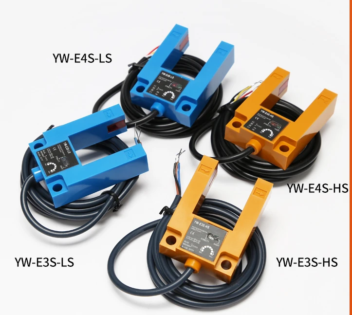 U-shaped slot type YW-E3S-LS,YW-E4S-HS for photoelectric switch of general elevator flat inductor.