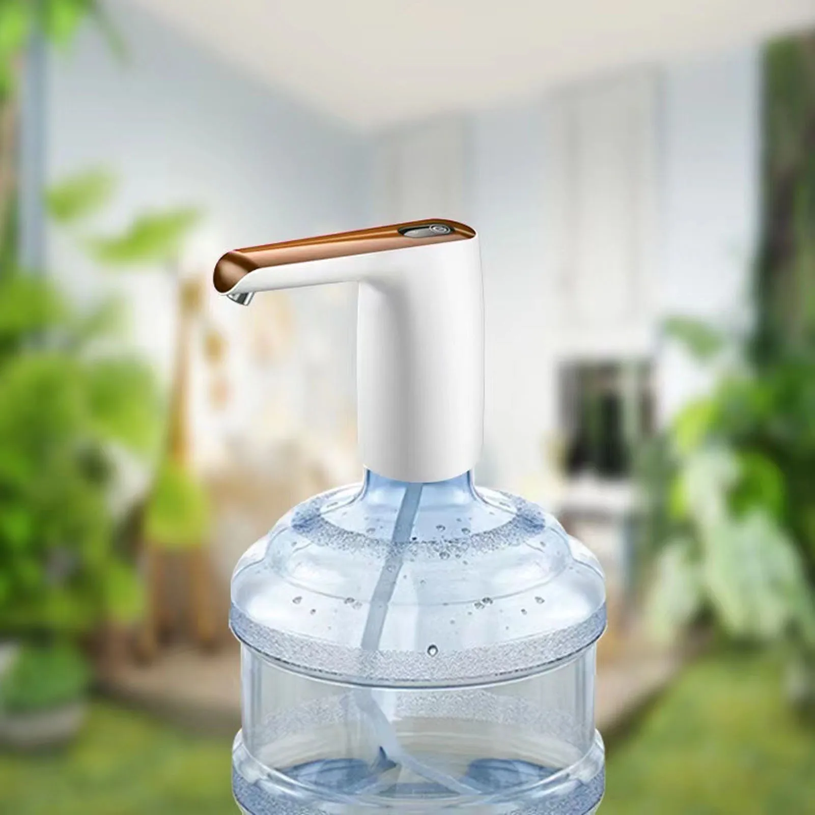 مضخة مياه أوتوماتيكية لشحن USB - موزع مياه الشرب العالمي للمطبخ المنزلي والمكتب