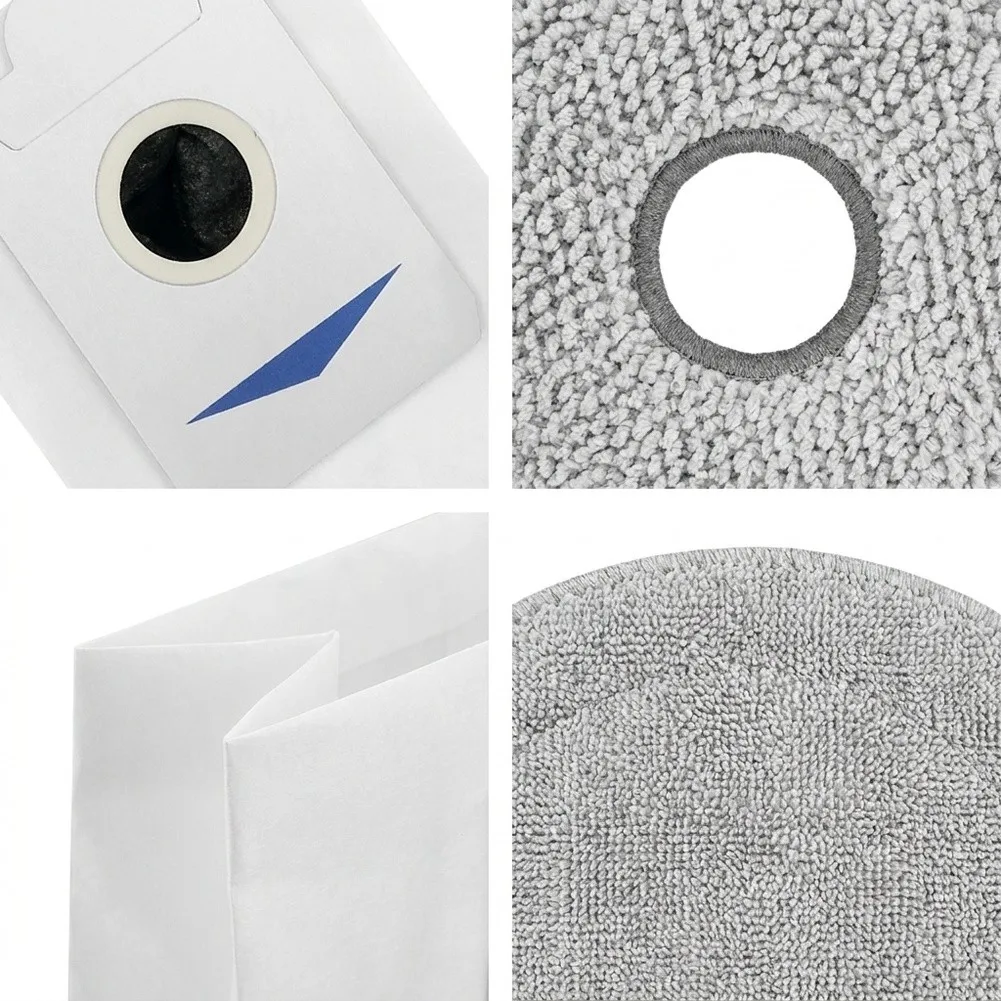 Mop Cloths With Dust Bags Kit For Bosch Spotless Max BCRDW3B/BCRDW3BAB & Spotless Max Cam BCRDW3BX Vacuum Cleaner Parts