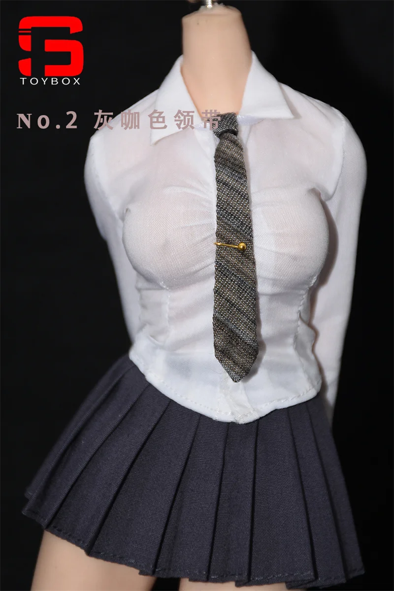 In Voorraad 1/6 Schaal Vrouwelijke Stropdassen Stropdas Enkelsok Kleding Accessoires Model Fit 12-inch TBL PH Soldaat action Figure Body